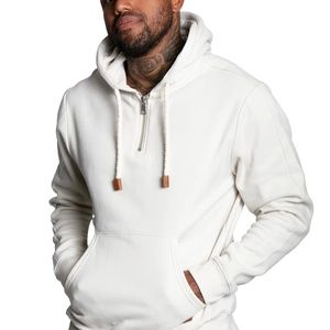 EUC Fundamental Coast Men’s Hooded 1/4 zip sweatshirt.
